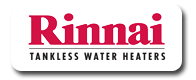 Our Tech Install Rinnai Tankless Water Heaters